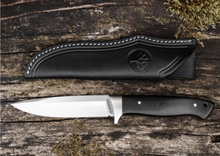 Boker Arbolito Newenche Fixed Black G-10 N695 Drop Point 4.92In. BK02BA353G10