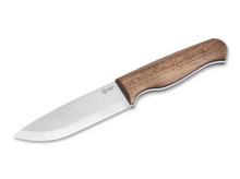 Boker Naturensohne MK III Walnut 2.8 Inch Plain Satin Drop Point BK02NA001