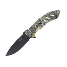 Bear & Son Brisk 1.0 Realtree Edge Camo 3.62in Black Plain Drop Point BR71514