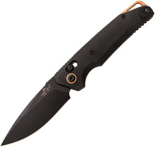 Bear & Son Auto Bear Ops KATAKTW II Black & Copper Aluminum M390 DLC Black Blade AC-2100-ALBK-B
