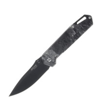 Bear & Son Bear Edge Brisk 3.0 True Timber Midnight Camo 2.87in Plain Black Drop Point BR61542