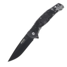 Bear Edge Brisk 2.0 Folding Knife Midnight Camo BR71552