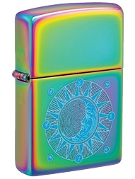 Zippo Lighter Sun Multi Color Finish ZP48960