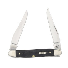 Case XX Heritage Jigged Honeycomb Bone Muskrat Folding Knife