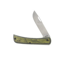 Case Crossroads XR Series Sod Buster Jr Smooth Green/Black Laminate Wood CA66383