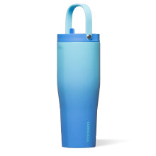 Corkcicle 30 oz Go Cup XL Tumbler – Boom Box Blue 2830CBBB