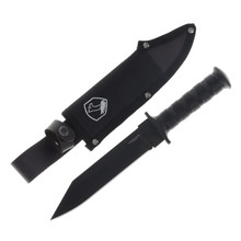 Condor Tool and Knife Darkxason Fixed Blade Knife 7.76in Black Seax Blade CTK61751