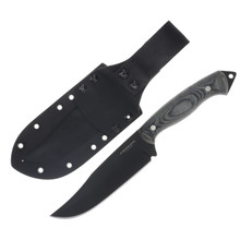 Condor Rough N Ready Fixed Knife 6.51in Plain Black Cerakote Clip Point CTK61755