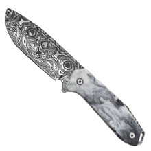 Takumitak Takumi Green Glow Resin Handle Damascus Acid