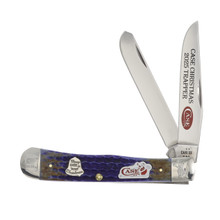 Case XX SMKW Exclusive Peanut Butter & Jelly Bone 2025 Christmas Trapper/Engraved Bolsters CA26818
