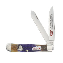 Case XX SMKW Exclusive Peanut Butter & Jelly Bone 2025 Christmas Trapper/Standard Bolsters CA26819