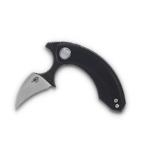Bestech Knives Strelit Folding Knife 2.19in Plain Dual Finish Hawkbill BG52A-2