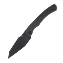 Bestech Knives Clastic Folding Knife Dark Bronze Ti 3.62in Black SW Blade BT2407B