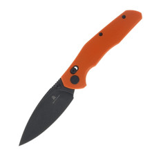 Bestech Knives Bestechman Ronan Orange G10 3.26” Black Stonewash Spear Point BMK02H