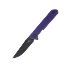 Bestech Knives Bestechman Mini Dundee Purple G10 2.92in Black Clip Point Blade BMK03J