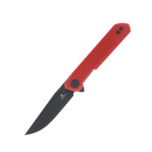 Bestech Knives Bestechman Mini Dundee Red G10 2.92in Black Clip Point Blade BMK03N