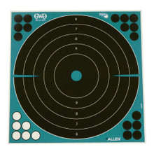 Allen GWG Splash Adhesive 12in Bullseye Targets - 5 Pack TAC15279