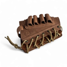1791 HUNT Butt Cuff Ammo Holder, 12 Gage, Brown, Right Hand HNT-BA12-BRW-R