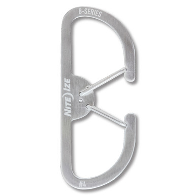 Nite Ize B-Series Dual Carabiner # 4 BS4-11-R3 - Smoky Mountain