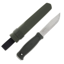 Morakniv Garberg Fixed Blade Knife Green 4.25in Satin Clip Point M-14472