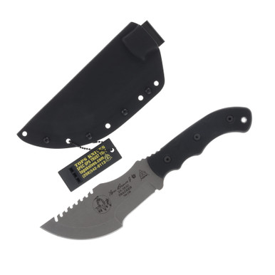 TOPS Tom Brown Tracker 3 Fixed Knife Black Micarta Handle 5.75in