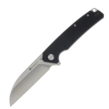 SENCUT Awassi Folding Knife 3.46 Inch Plain Satin Sheepsfoot S24065-1