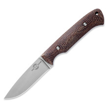 White River Knives Hunter Natural 3.5 Inch Plain Stonewash Drop Point WRHNT-BNA