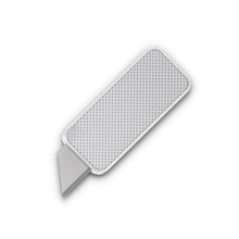 Rivery Zero Knurled OTF Utility w/ Aluminum Handle Worn Gray ZERO-M-OTF -K-6061-WORN GRAY