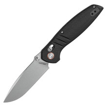 Vosteed Corsair Folding Knife Nitro-V Stonewash/Black Micarta CS29NWMK