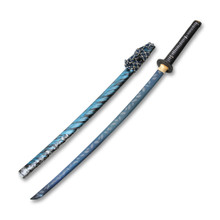 Komoran Tiger Sword Katana Black Cast Metal 11.75