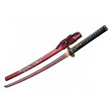 SZCO Supplies Bonsai Samurai Sword Cord Wrapped 28in Plain Blade 927048
