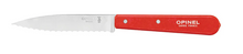 Opinel No. 113 Slicing Knife Red 3.93 Inch Serrated Slicer Blade OP003119