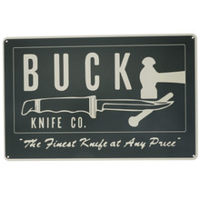 Buck Finest Knives Tin Tacker Sign BU95305