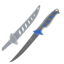 Buck 145 Hookset 6" Blue/Gray Fixed Blade Fillet Knife BU13272