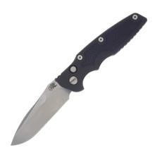 Hinderer Auto Eklipse OTS Automatic Battle Purple 3.5in Plain Stonewash Spear Point KAEK35SPESWBPRP
