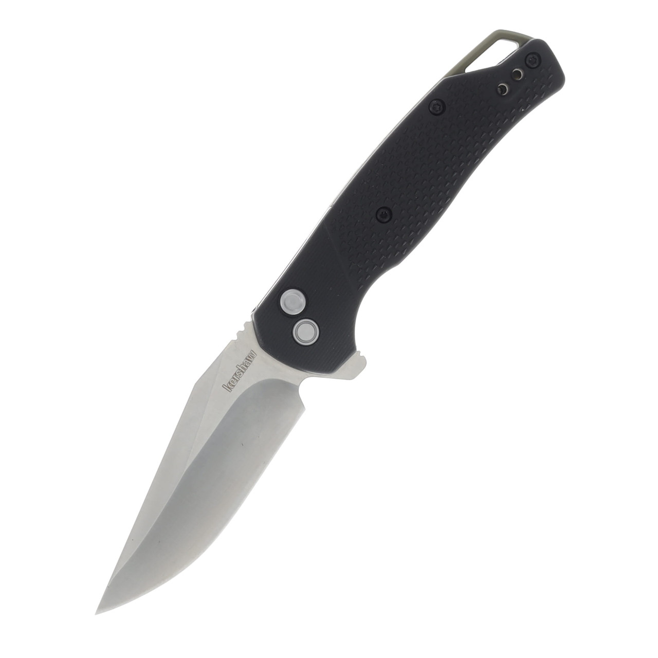 Kershaw Runoff Folding Knife 3.1 Inch Plain Stonewash Clip Point KS1429