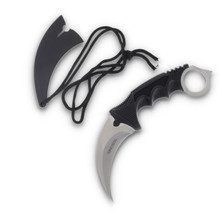 WarTech Karambit Neck Knife Chrome NTYC9115CH