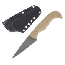 Auxillary Manufacturing Karl Textured Coyote G-10 Handle AMKARL-COY-G10