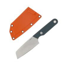 Leatherman Rustle Magnacut Stonewash Sheepsfoot Fixed Blade Evergreen G-10 Rustle Sheath Orange LM833417