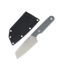 Leatherman Rustle Magnacut Stonewash Sheepsfoot Fixed Blade Vapor Grey G-10 w/ Rustle Sheath Black LM833415