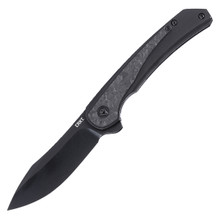 CRKT Padawan Folding Knife Black 14C28N/Carbon Fiber CR6070CF