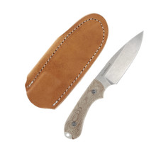 Bradford Guardian 3 3D Natural 3.5in Plain Elmax Stonewash Drop Point BRAD3374