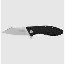 Kershaw Grinder Folding Knife 3.25 Inch Plain Bead Blasted Clip Point KS1319X