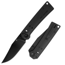 Hightron Knives Pathwright Black PVD 3.54" Clip Point HK03BLKOV