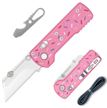 OKNIFE U1 Folding Utility Knife Doughnut G10 Handle U1DOUGHNUT