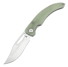 Tenable Knives Gideon Jade 3.5 Inch Plain Stonewash Clip Point T1119A3