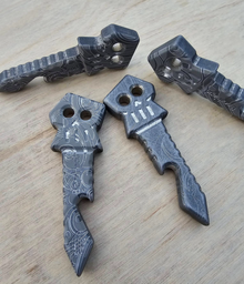 Copper Shed Bone Head Aluminum Bottle Opener-Spike End 3.5Inch CUS-BH1