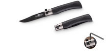 Antonini Knives Old Bear Classical Medium 3.15in Plain Black Clip Point 9303/19_MNN