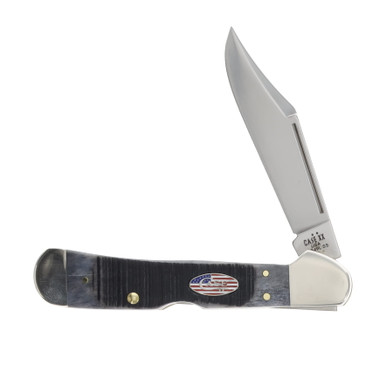 Case XX Gray Sawcut Jigged Bone CopperLock Folding Knife CA53063