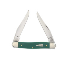 Case XX Muskrat Folding Knife Smooth Persimmon Bone with Bullet